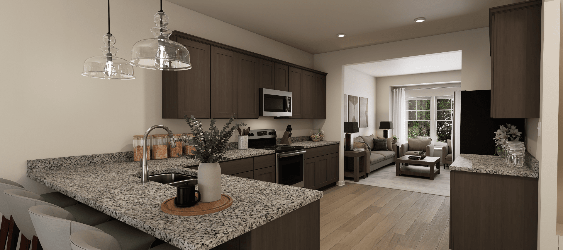 006 HHHunt Homes Harper Kitchen 1