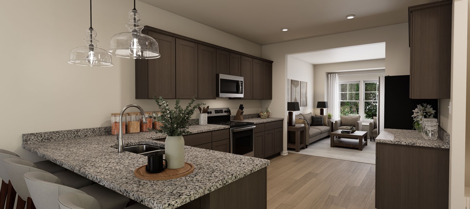 006 HHHunt Homes Harper Kitchen 1