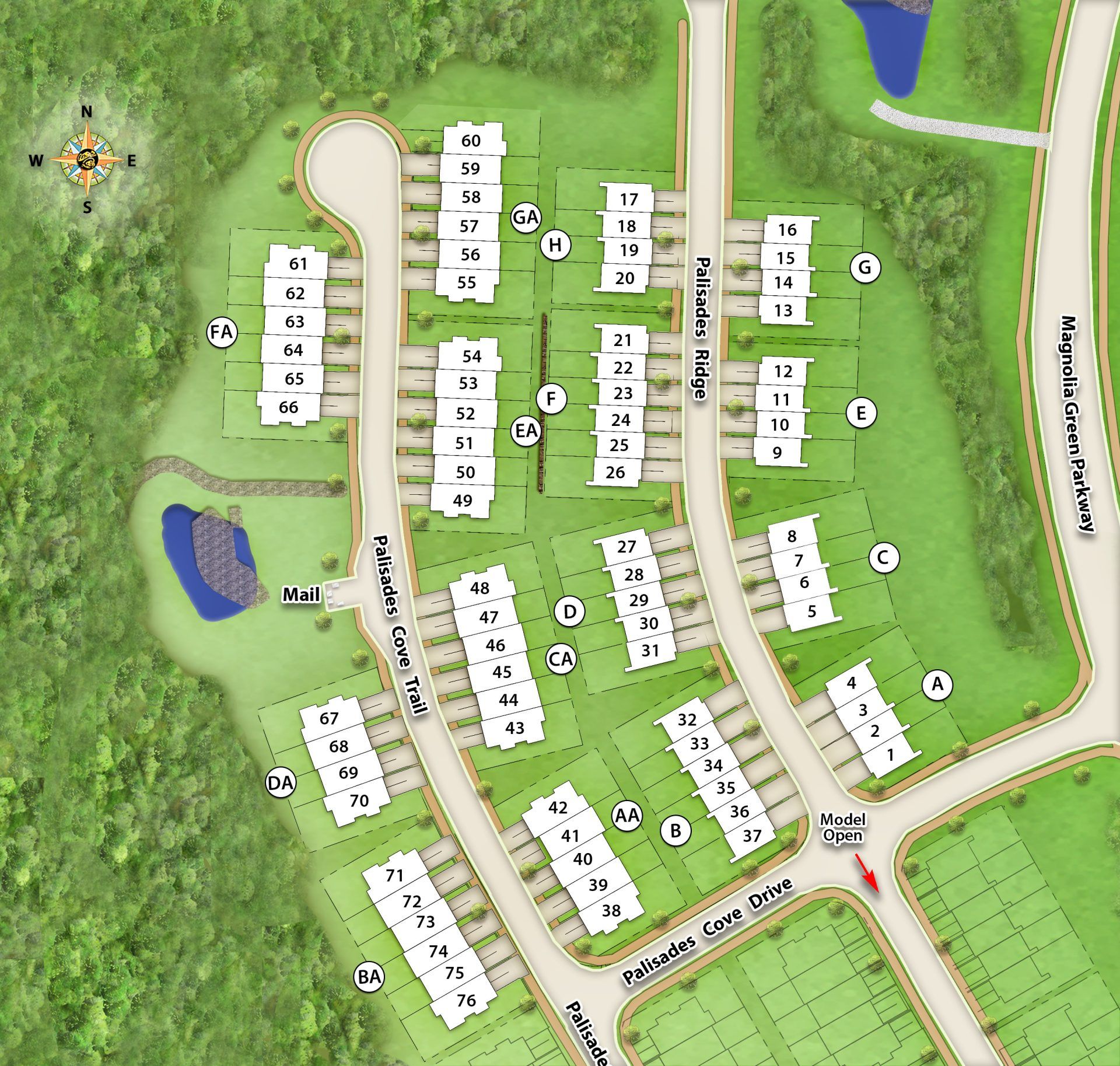 Community Lot Map