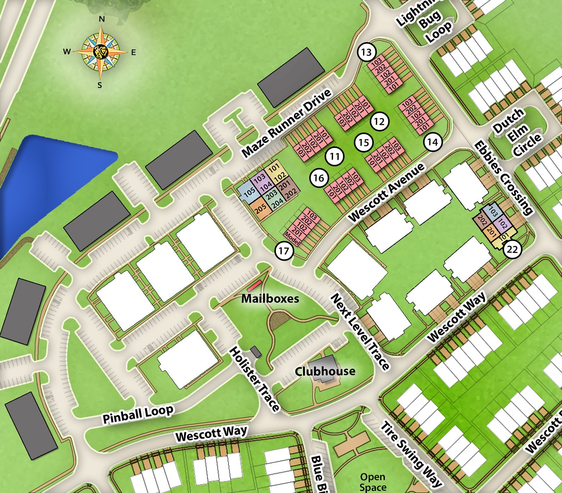 Community Lot Map