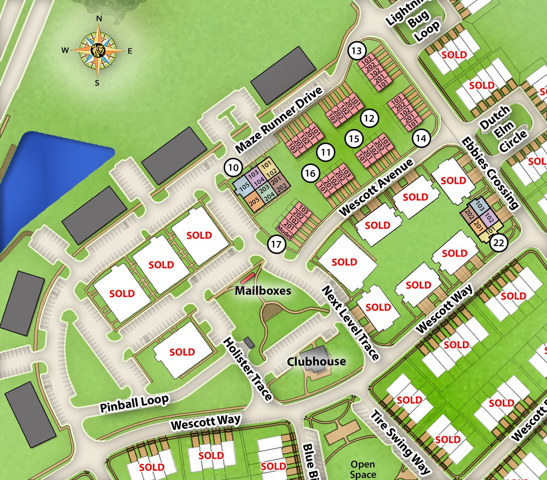 Community Lot Map