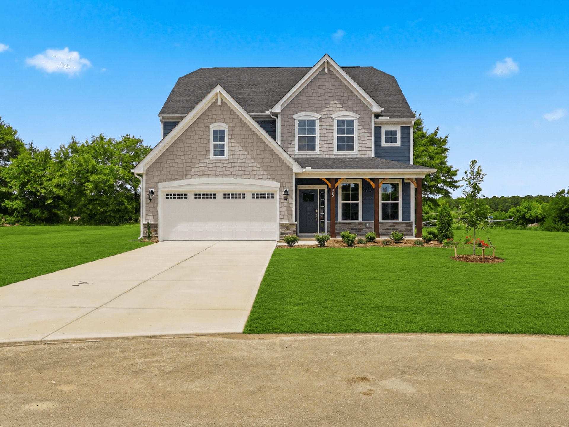 Estates at Oak Meadow por HHHunt Homes en Raleigh-Durham-Chapel Hill North Carolina