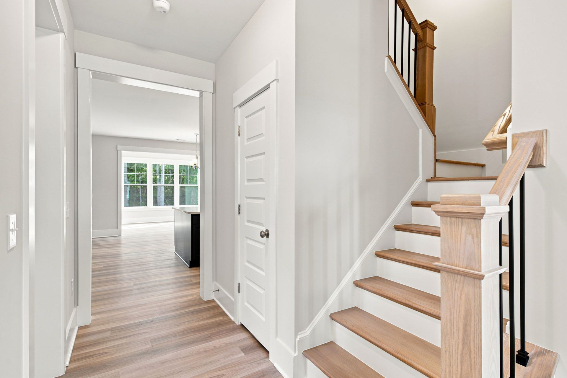 016 HHHunt Homes Grayson Foyer and Stairs to Second Floor