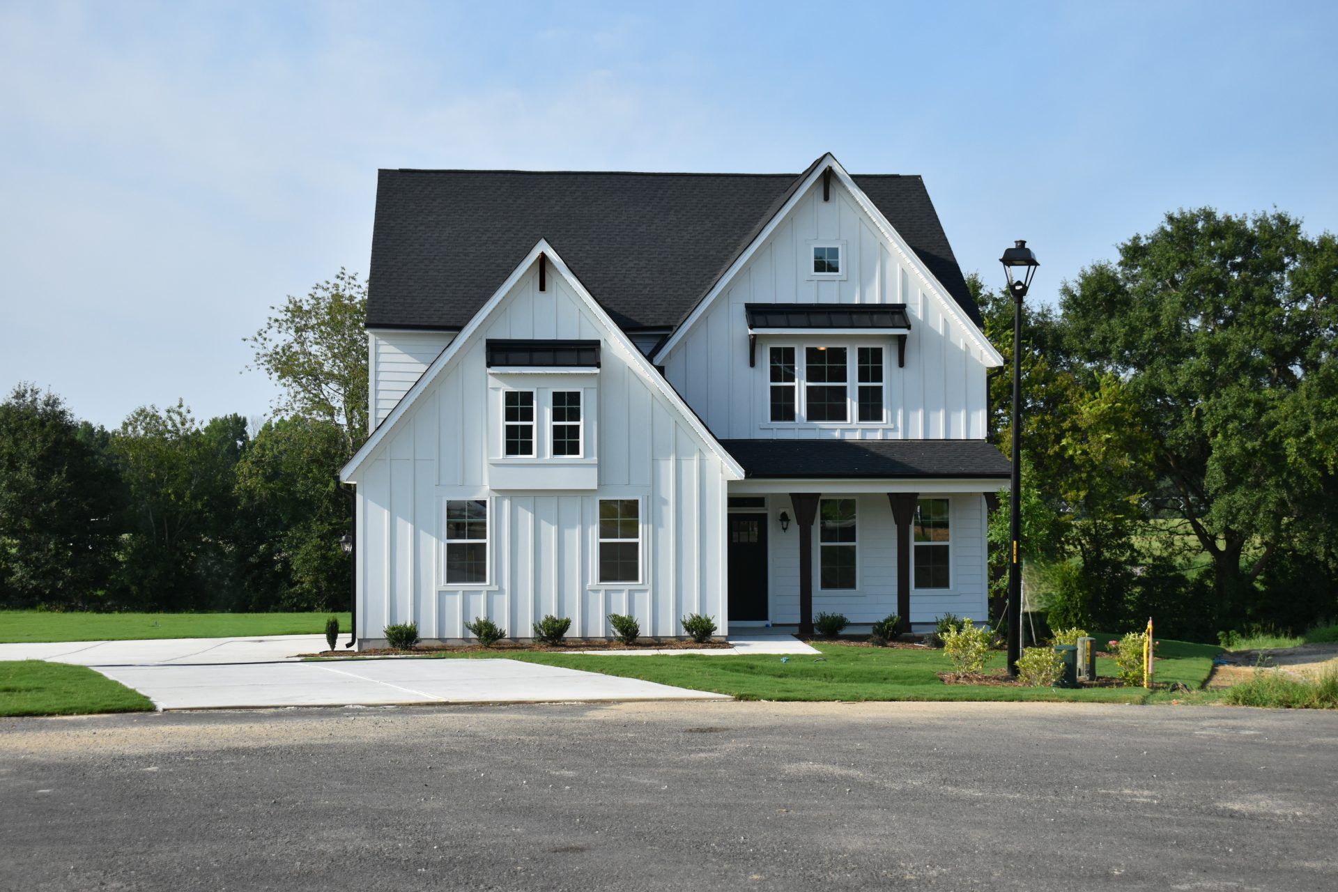 Farmhouse A- Side Entry Garage