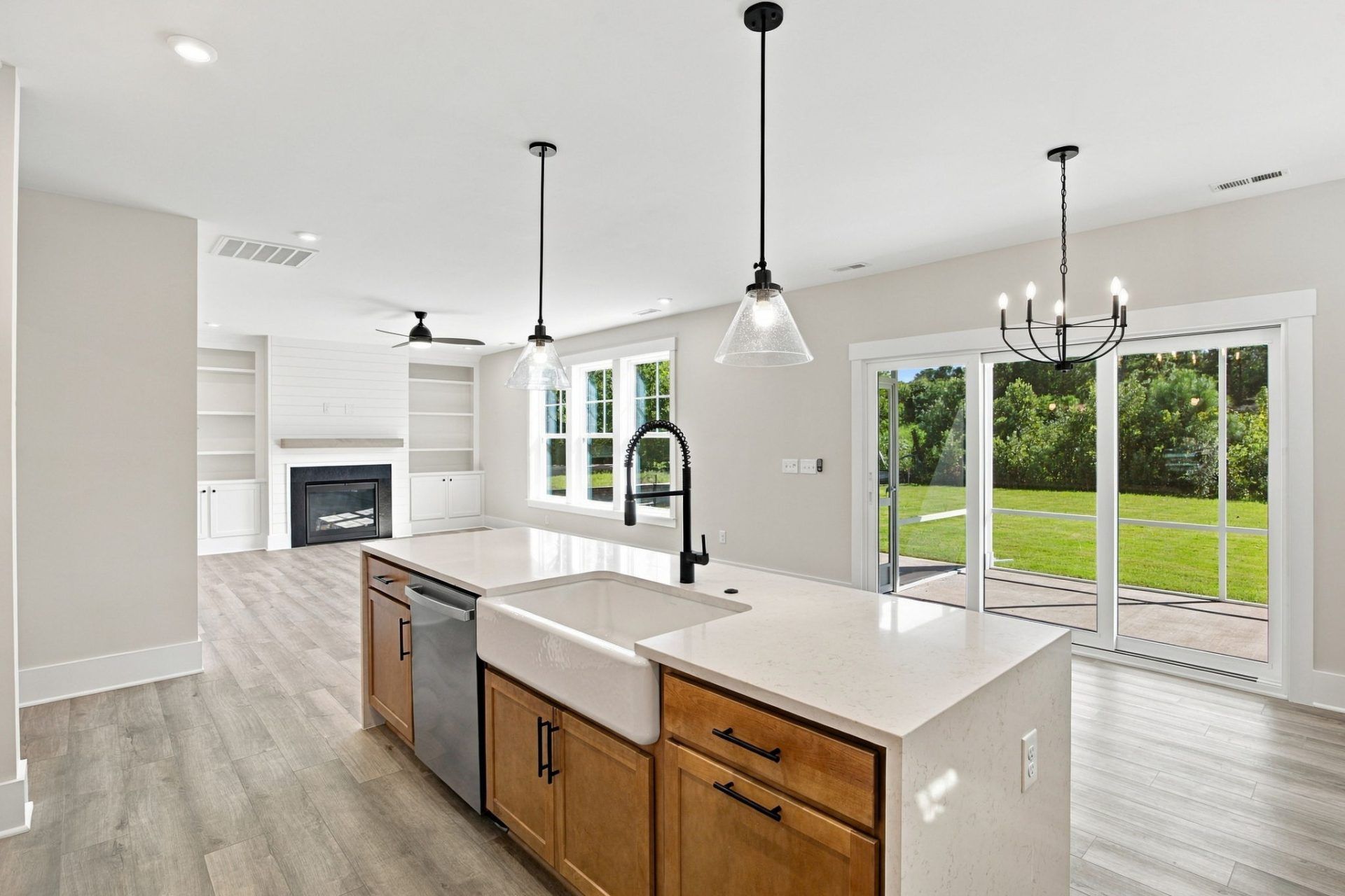 Kitchen View Dining Living FV5