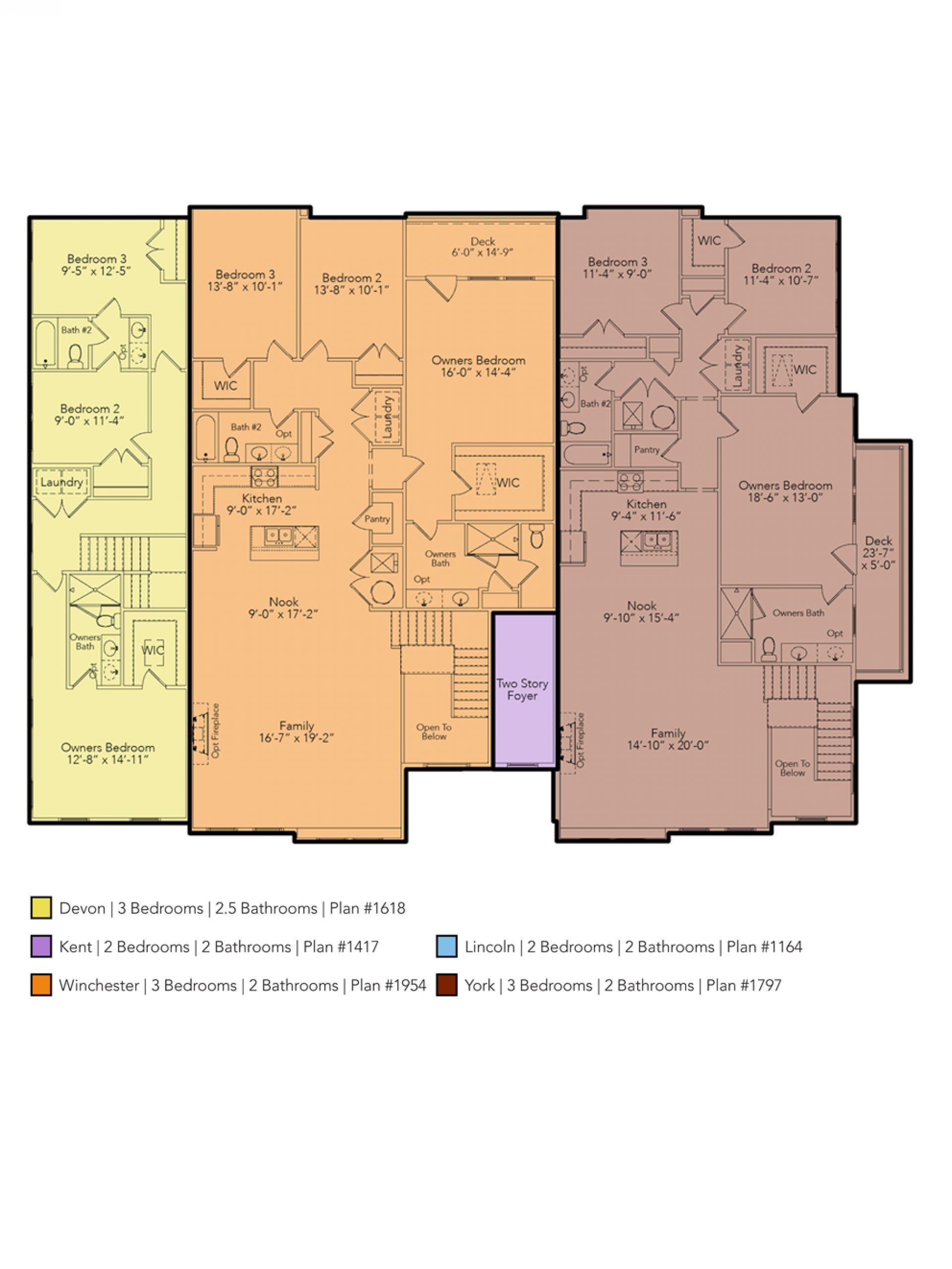 Second Floor Building Layout