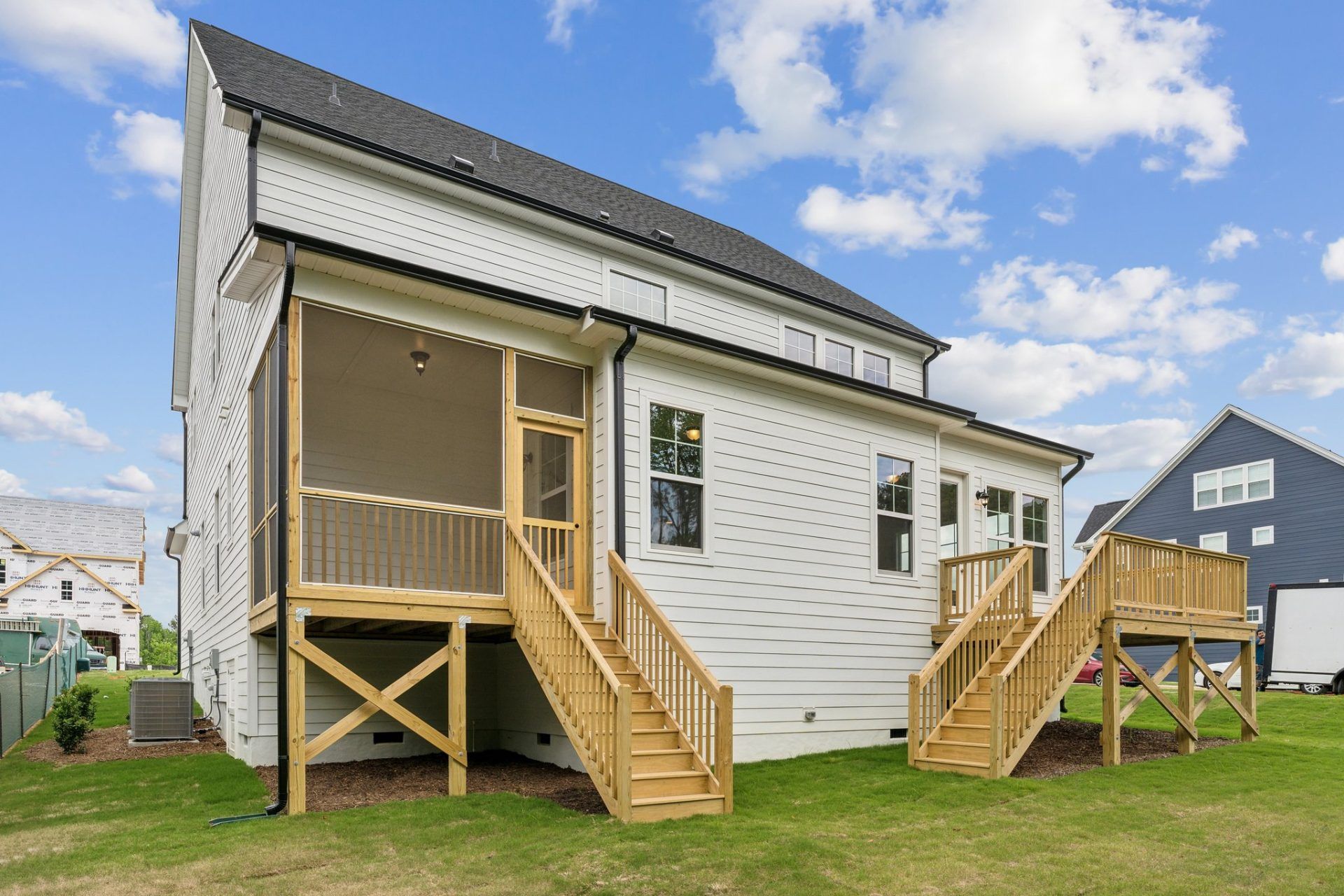 36- HHHunt Homes Mason Rear Screened Porch