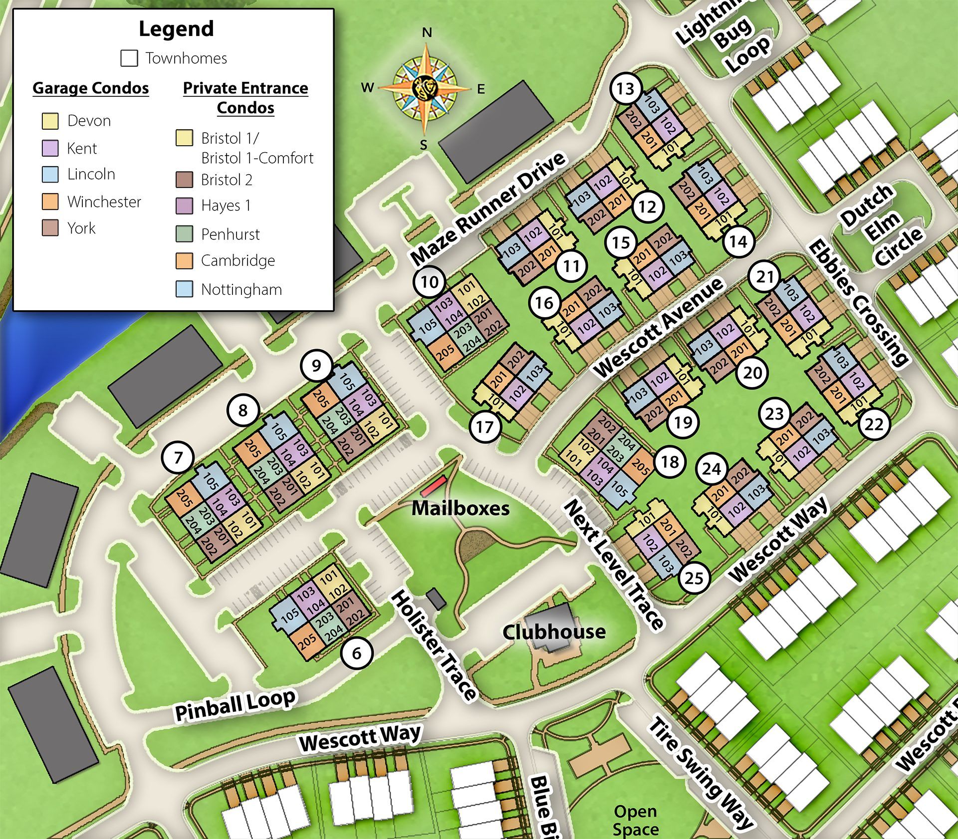 Community Lot Map