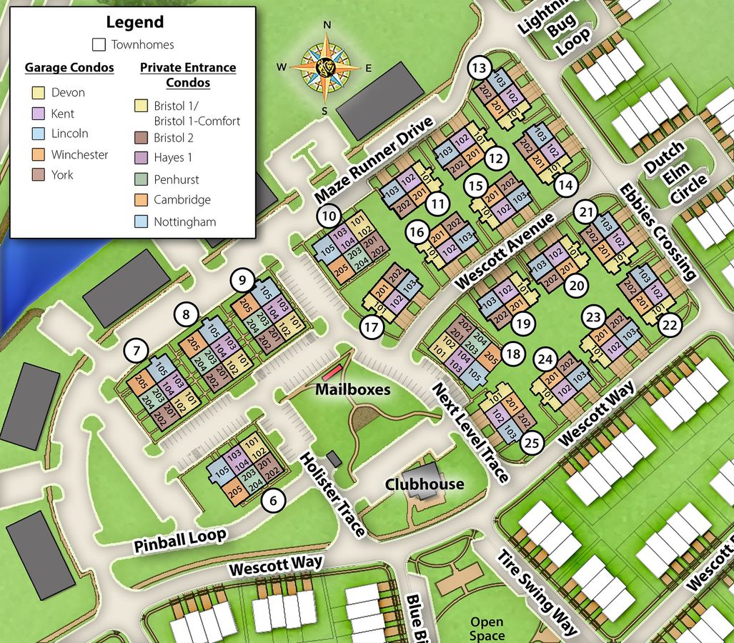 Community Lot Map