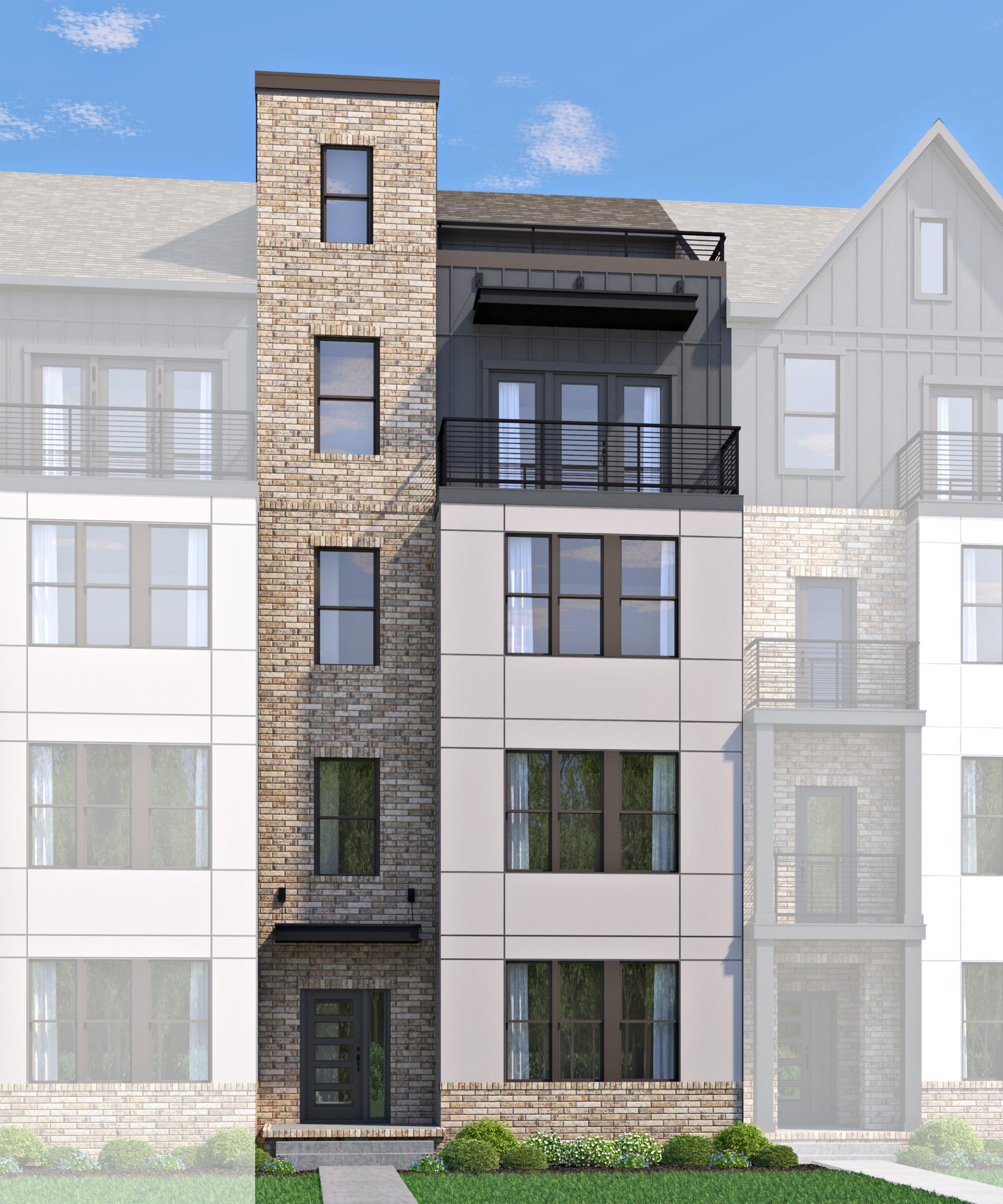 Foster - The Aire at Westchester: Midlothian, Virginia - HHHunt Homes