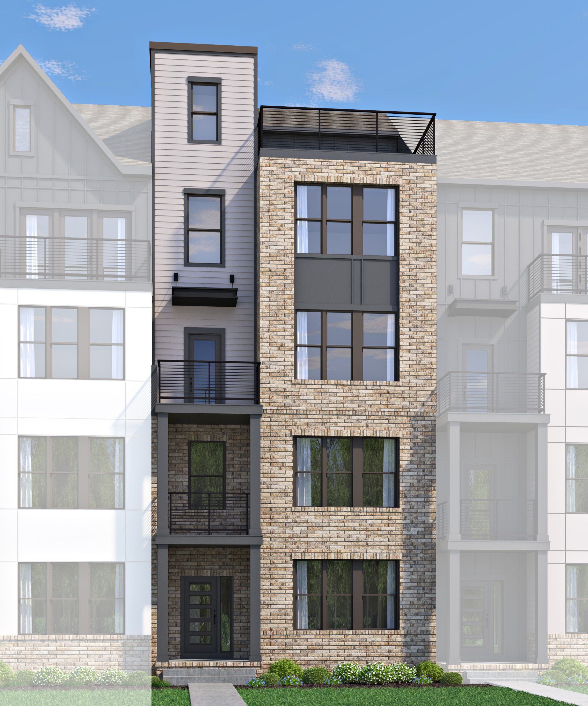 Foster - The Aire at Westchester: Midlothian, Virginia - HHHunt Homes