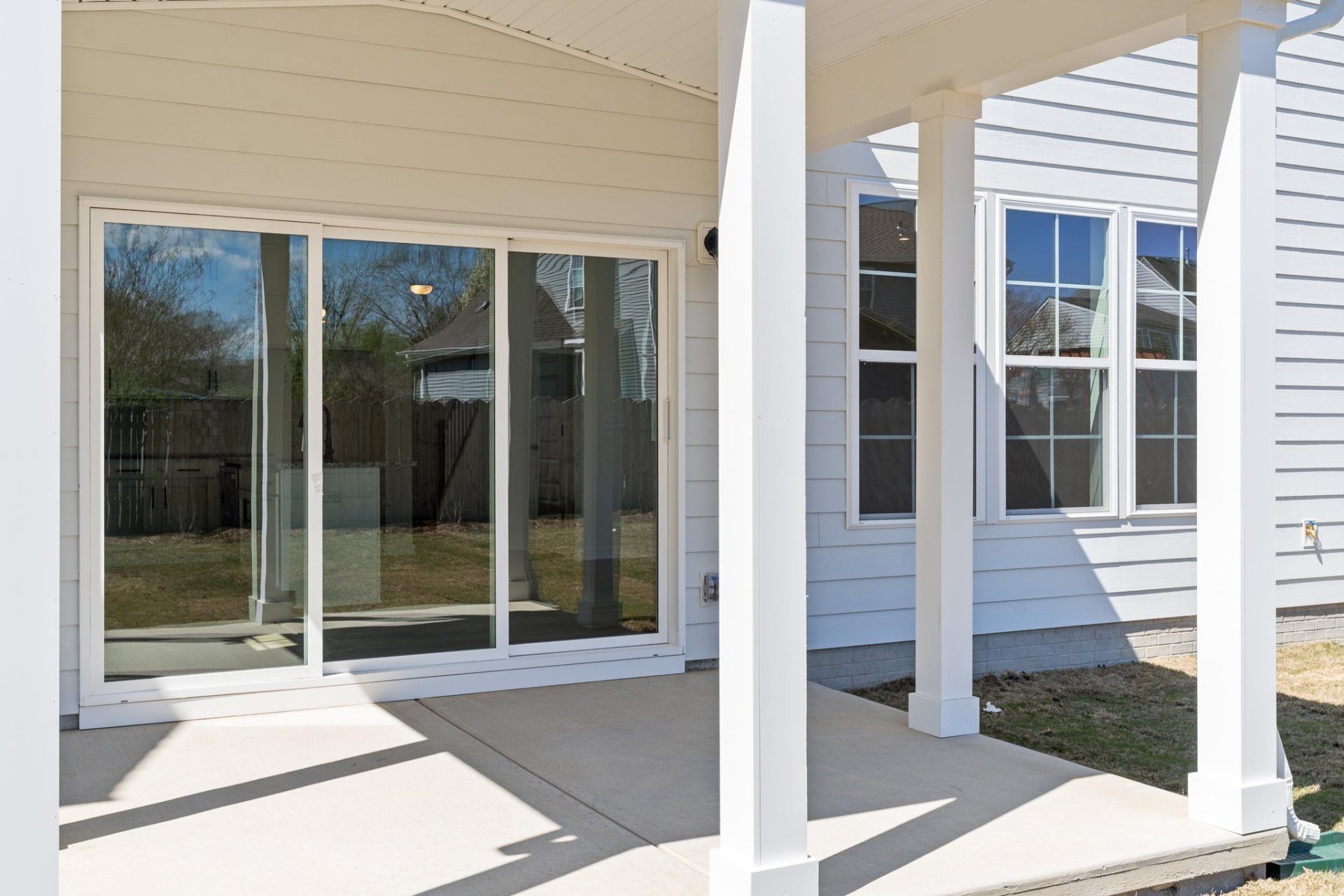 32- HHHunt Homes Franklin Rear Covered Patio