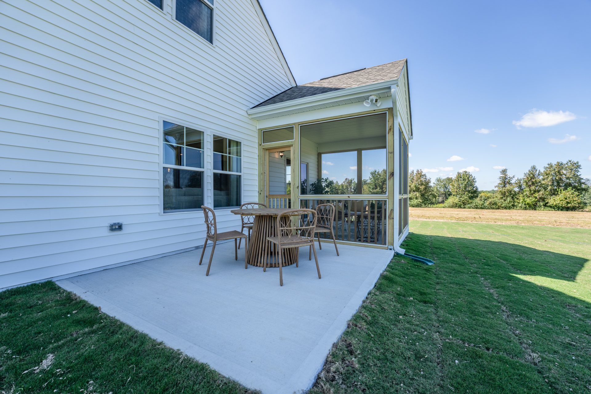 36 HHHunt Homes Maxwell - Patio and Screened Porch