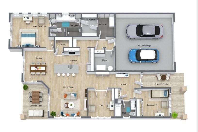 Provence Estate Floor Plan