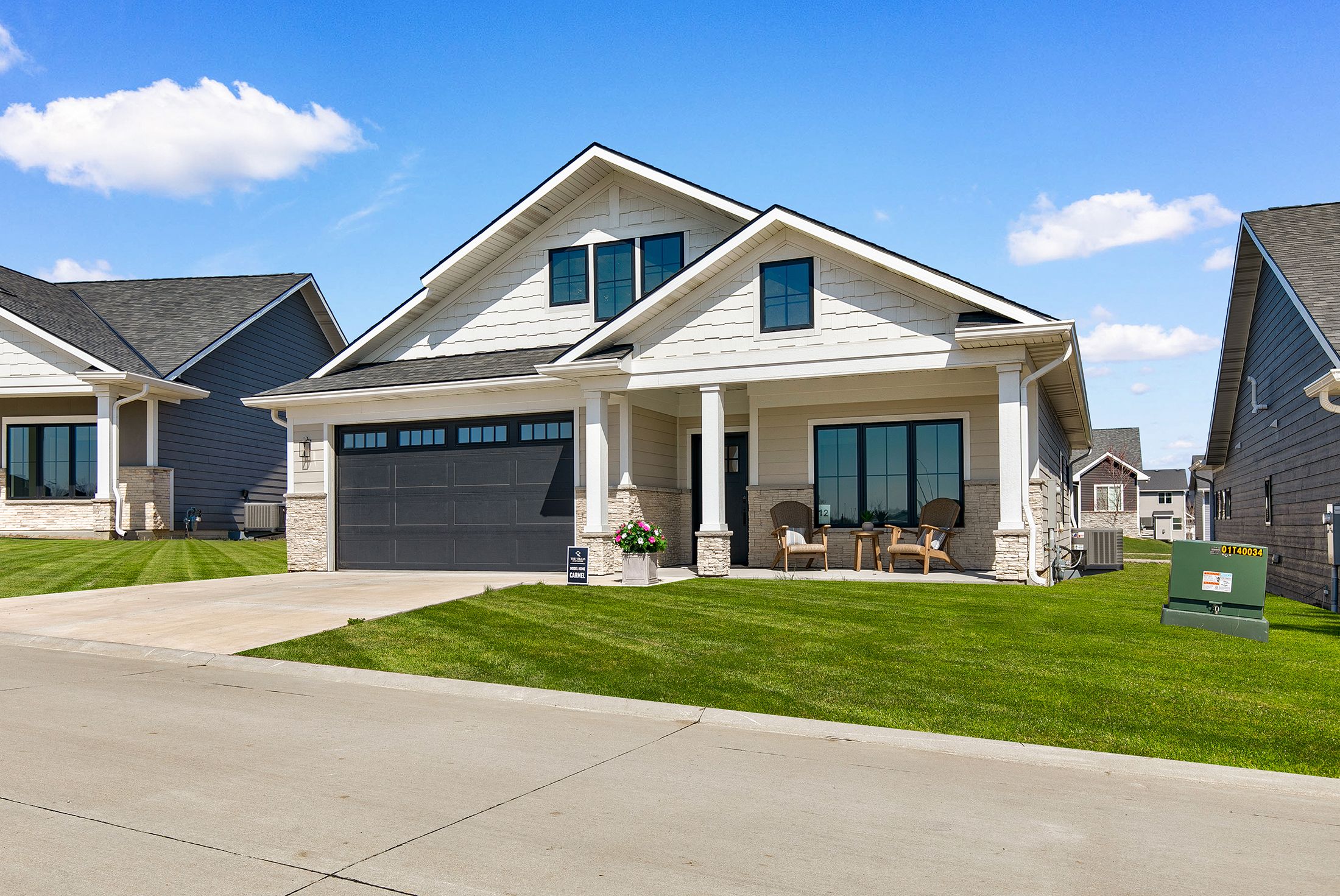 Carmel - The Villas at Kettlestone: Waukee, Iowa - HZB Enterprises LLC