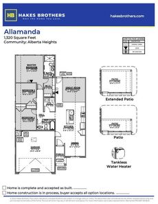 ALLAMANDA Floor Plan - Hakes Brothers