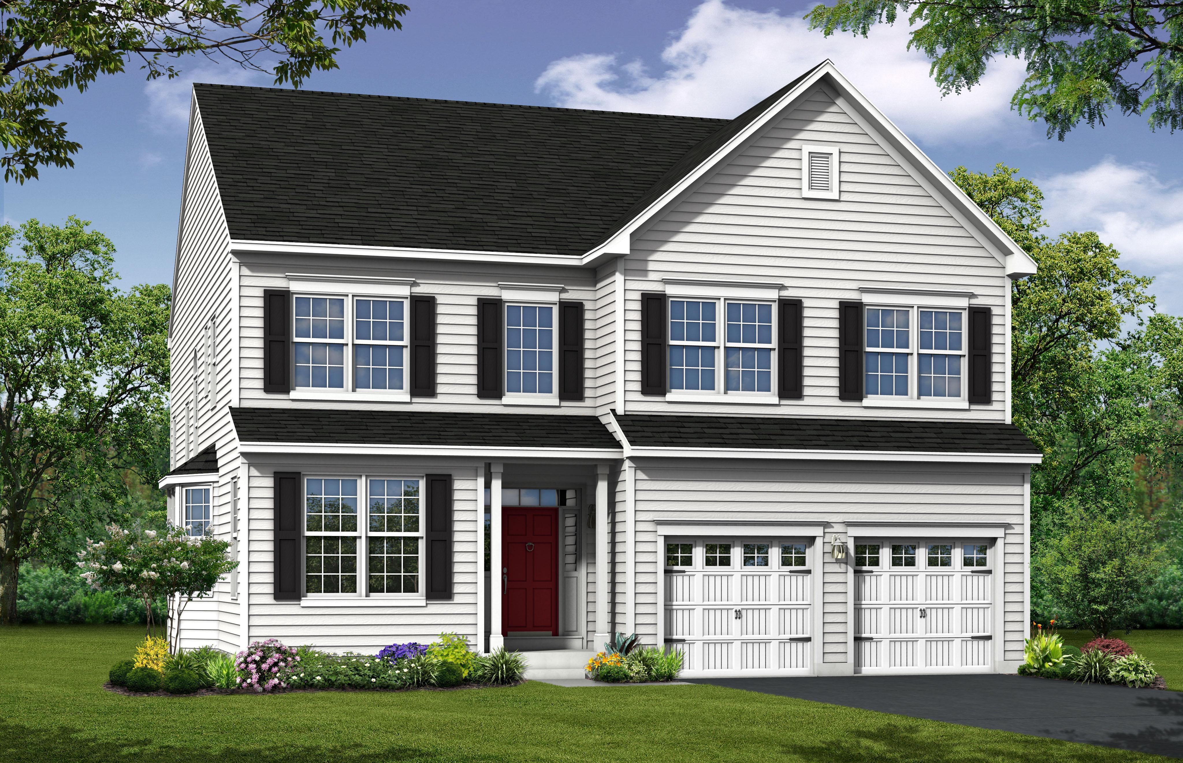 The Franklin - The Reserve at Surrey Court: Allentown, Pennsylvania - Hallmark Homes Group