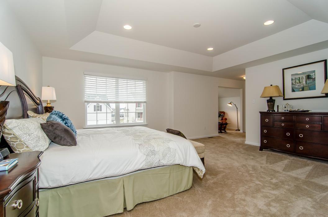 Master Suite Interior In A New Home From Hallmark Homes