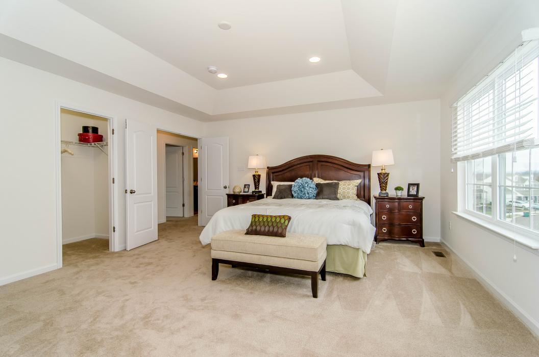 Master Suite Interior In A New Home From Hallmark Homes