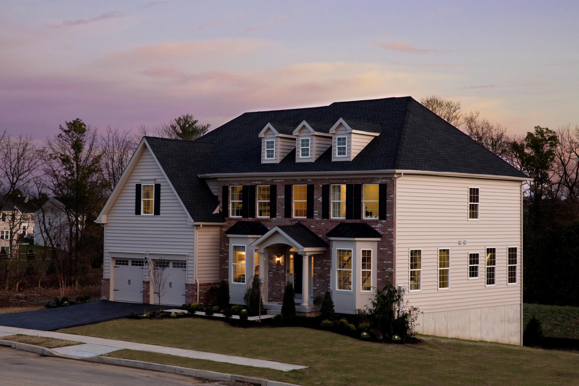 New Hallmark Home Exterior