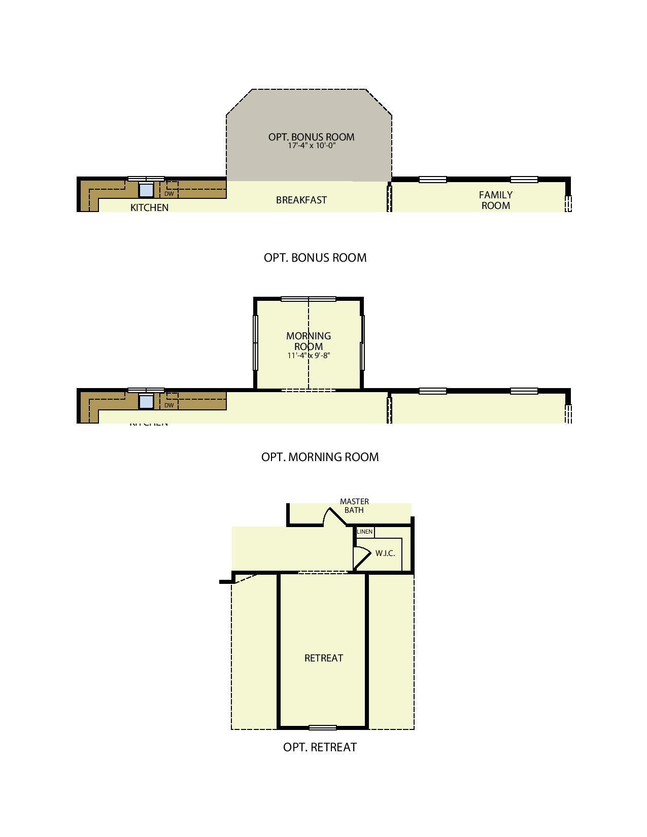 2793 MADISON Options - Bonus, Morning Room & Retreat