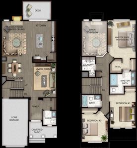 The Maple Floor Plan - Hallmark Homes