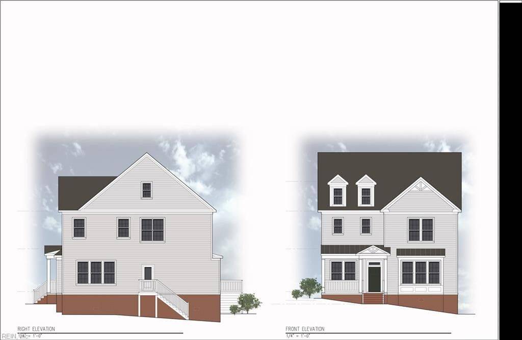 Build On Your Lot Williamsburg por Custom Homes of Virginia en Norfolk-Newport News Virginia