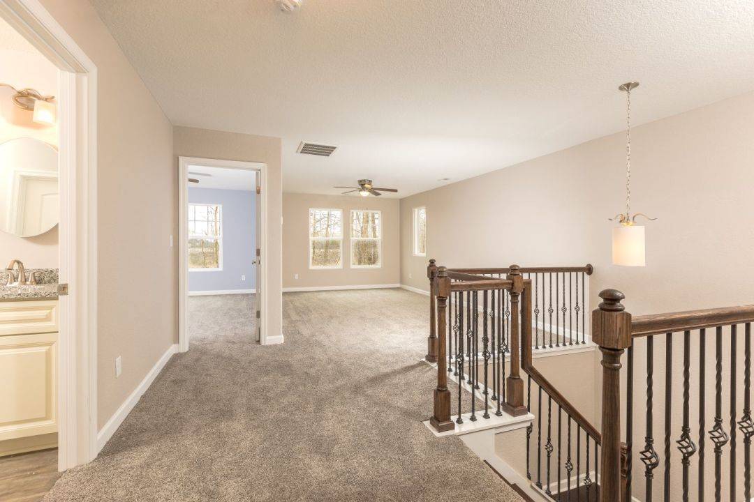 upstairs hallway