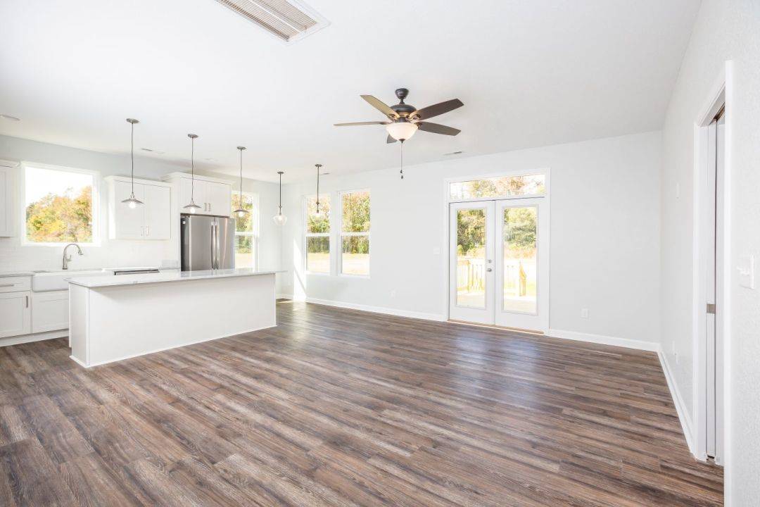 open concept living
