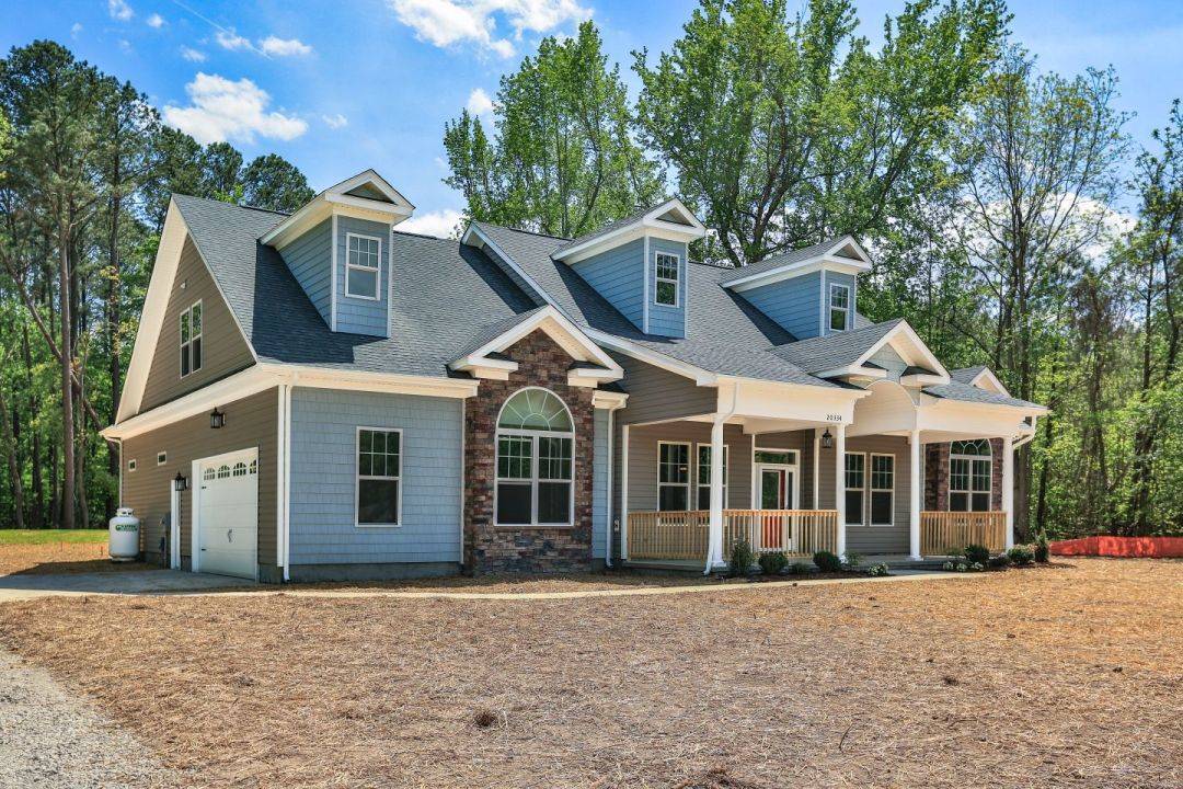 from driveway