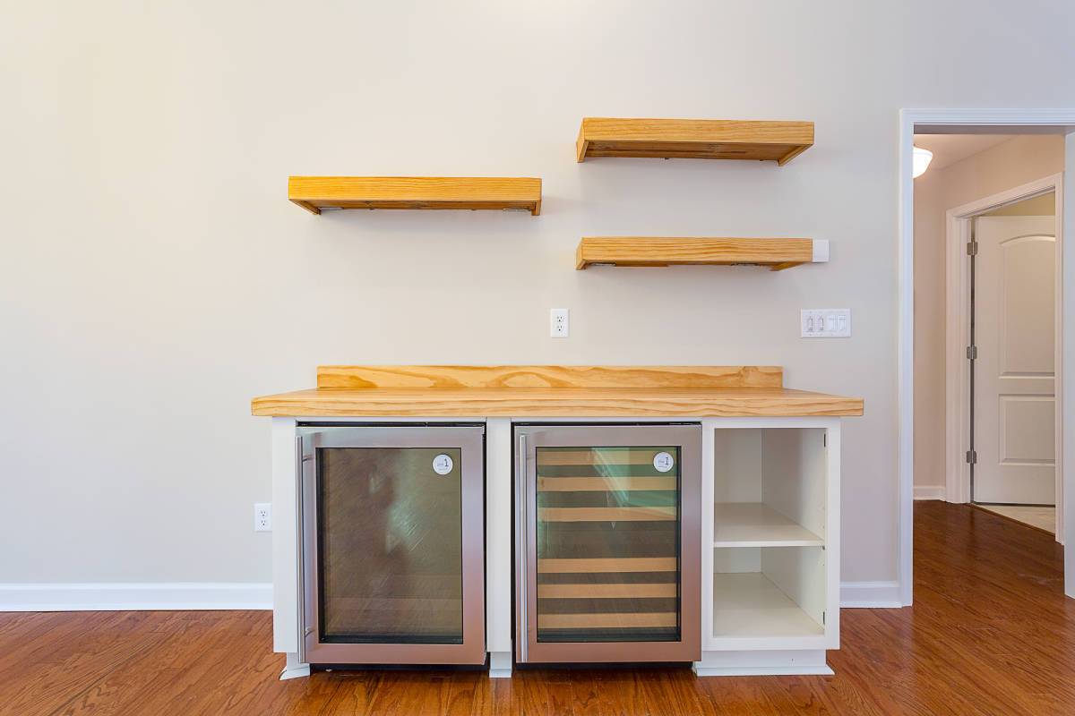 custom bar area