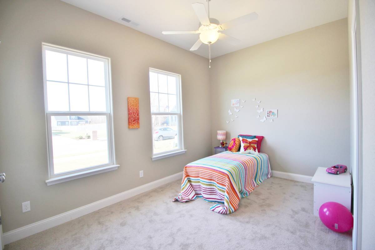staged bedroom