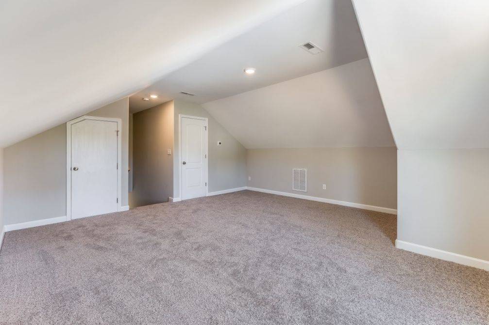 finished room over garage