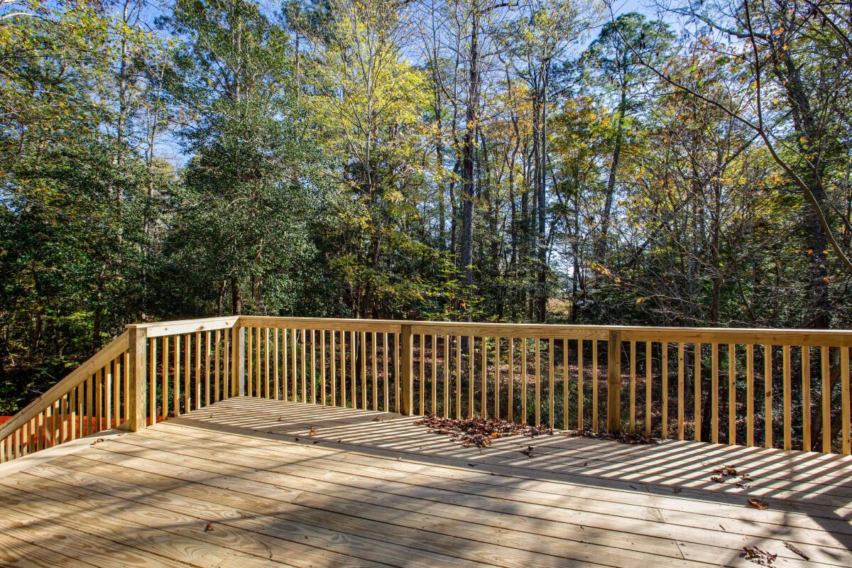 rear deck