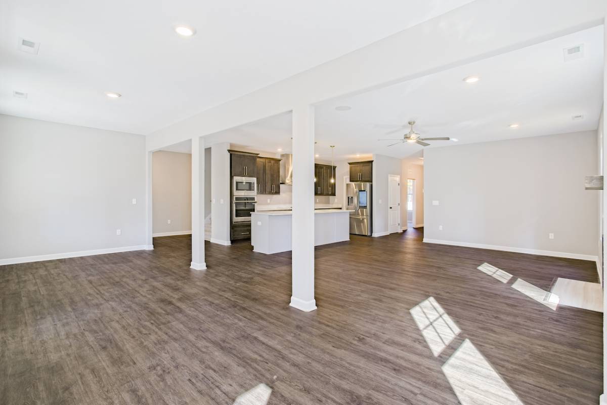 open floor plan