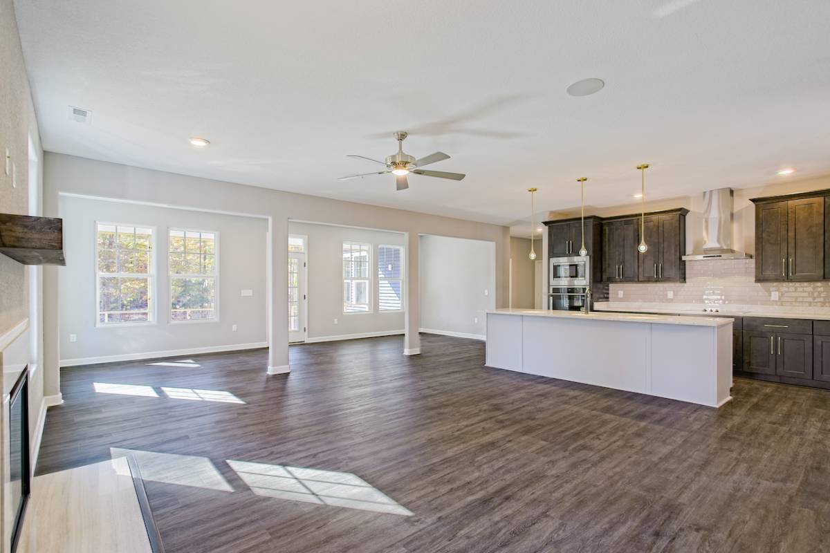 living and kitchen