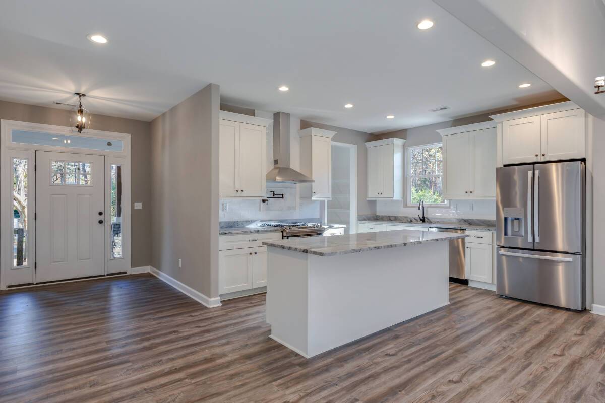 kitchen, entry