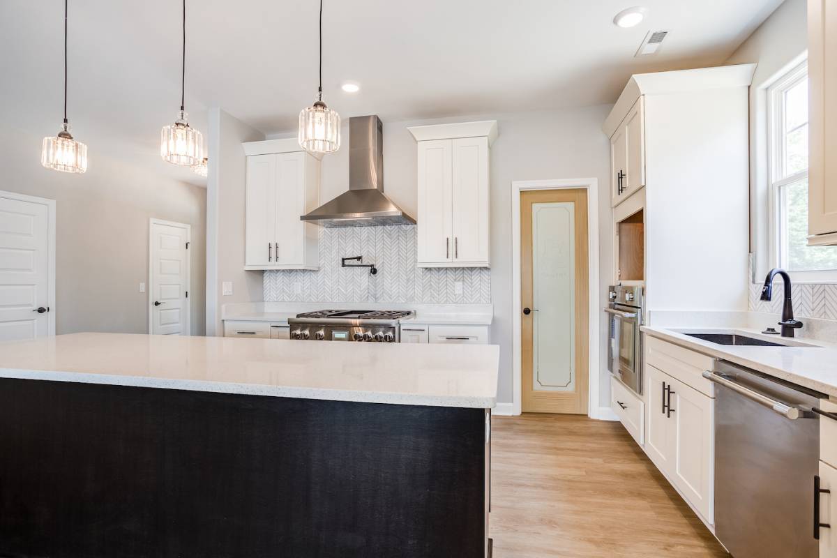 Main kitchen area