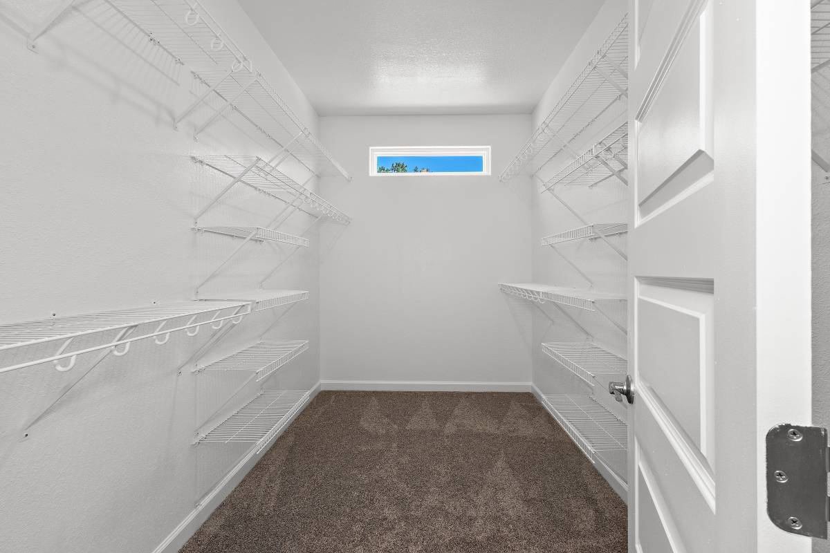primary walk in closet