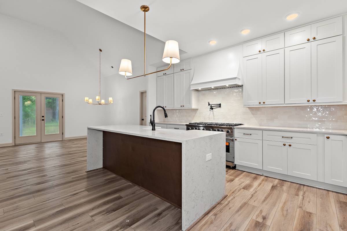 kitchen with upgrades