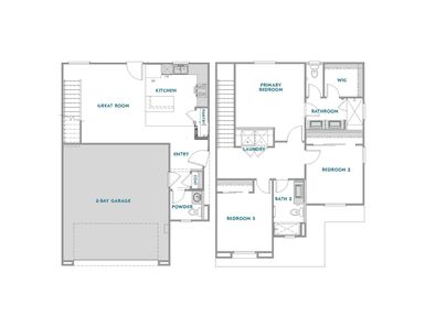 1373 Floor Plan - Harmony Homes - Las Vegas