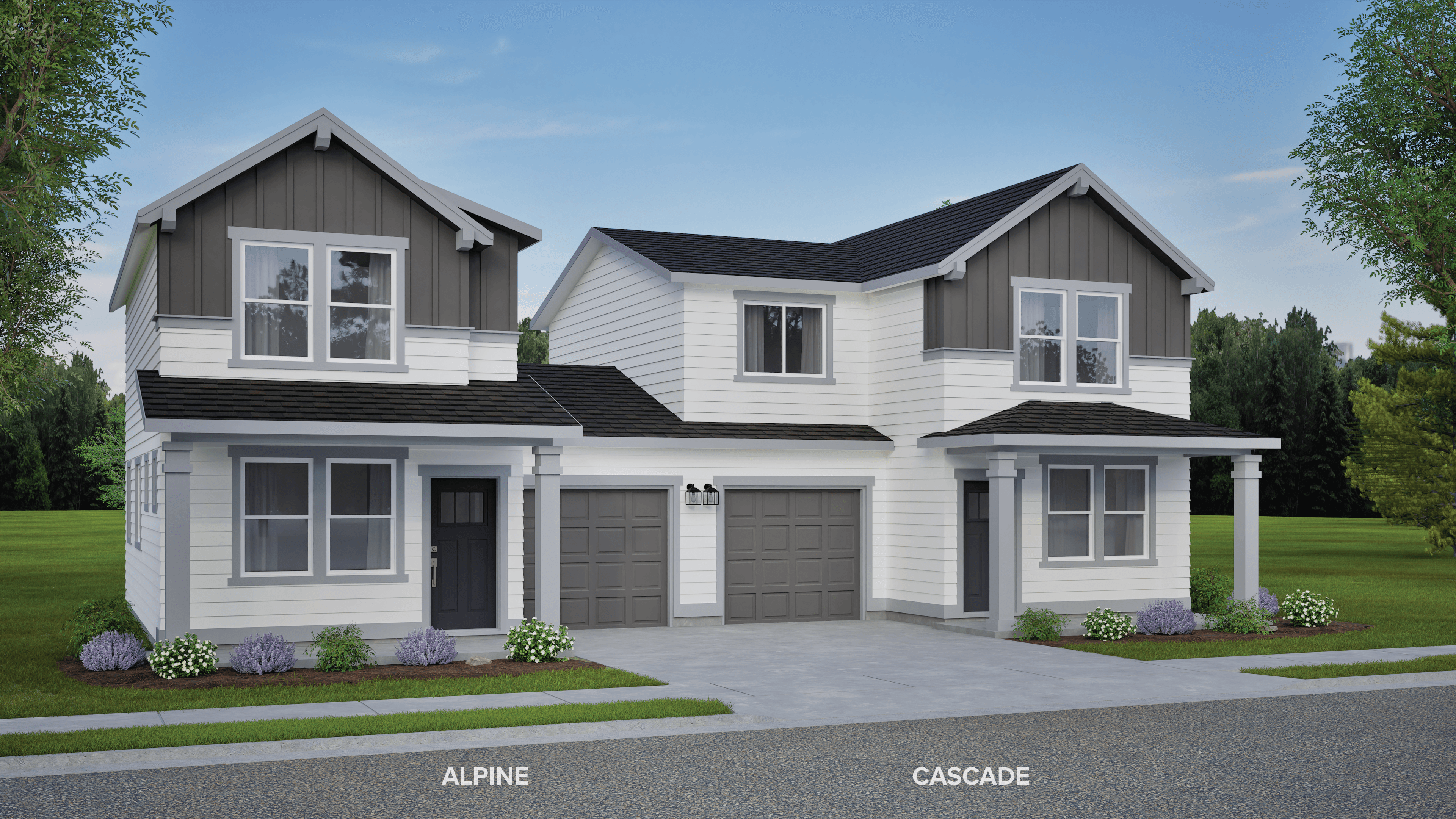 The Cascade Townhome - Hearthstone at Redmond Ranch: Redmond, Oregon - Hayden Homes, Inc.