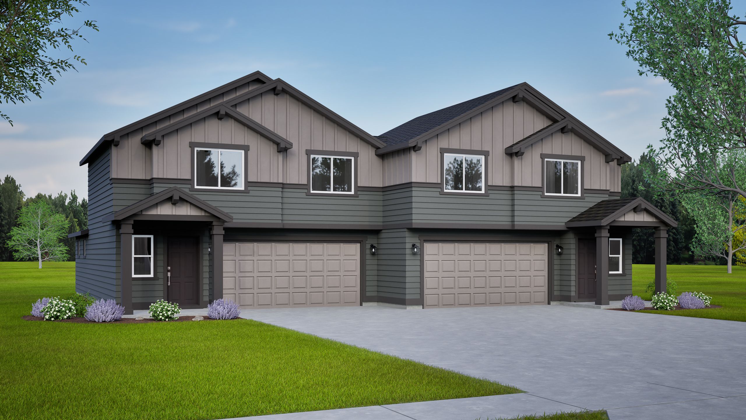 The Darrington Townhome floor plan