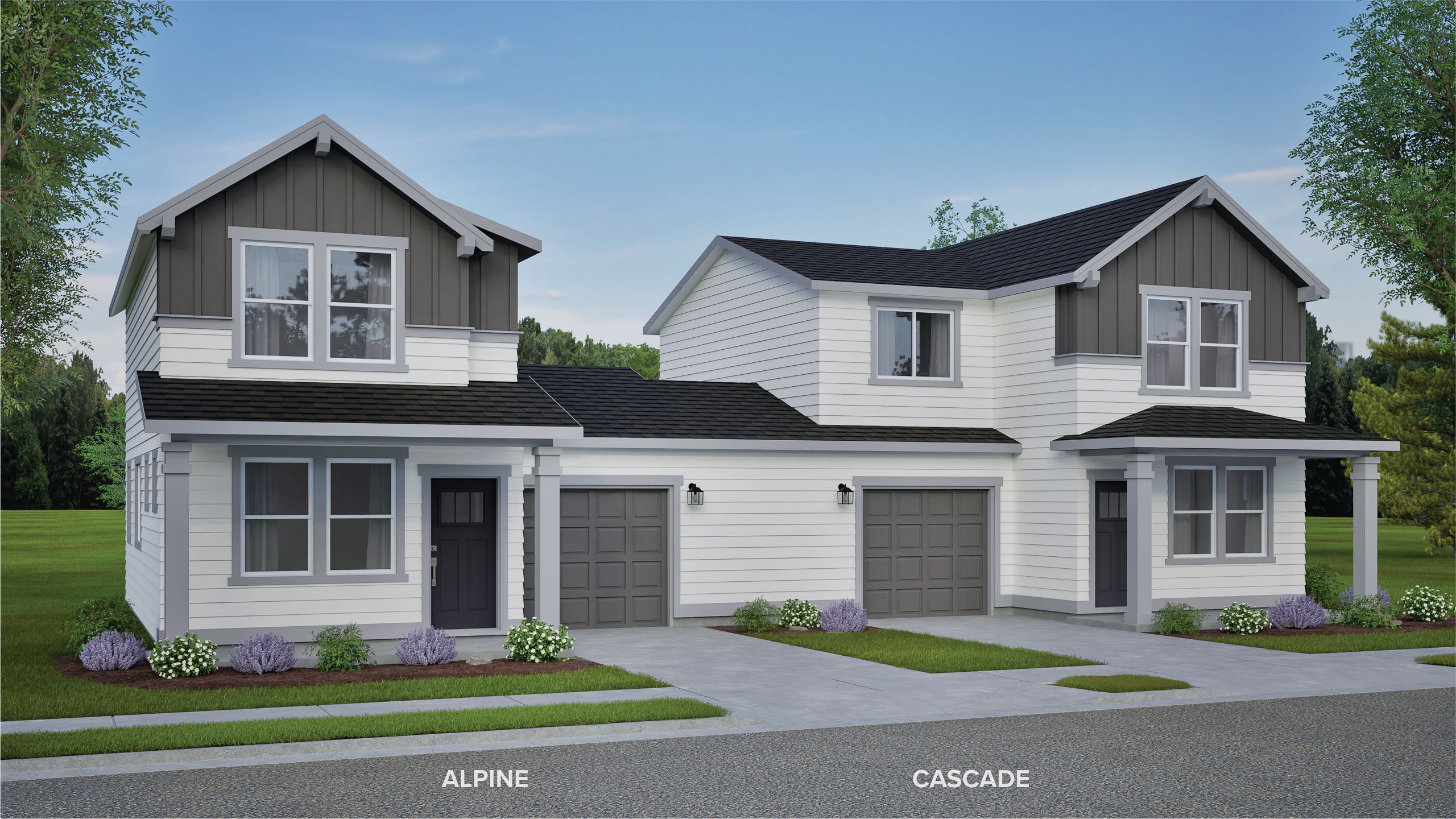 The Alpine Townhome floor plan