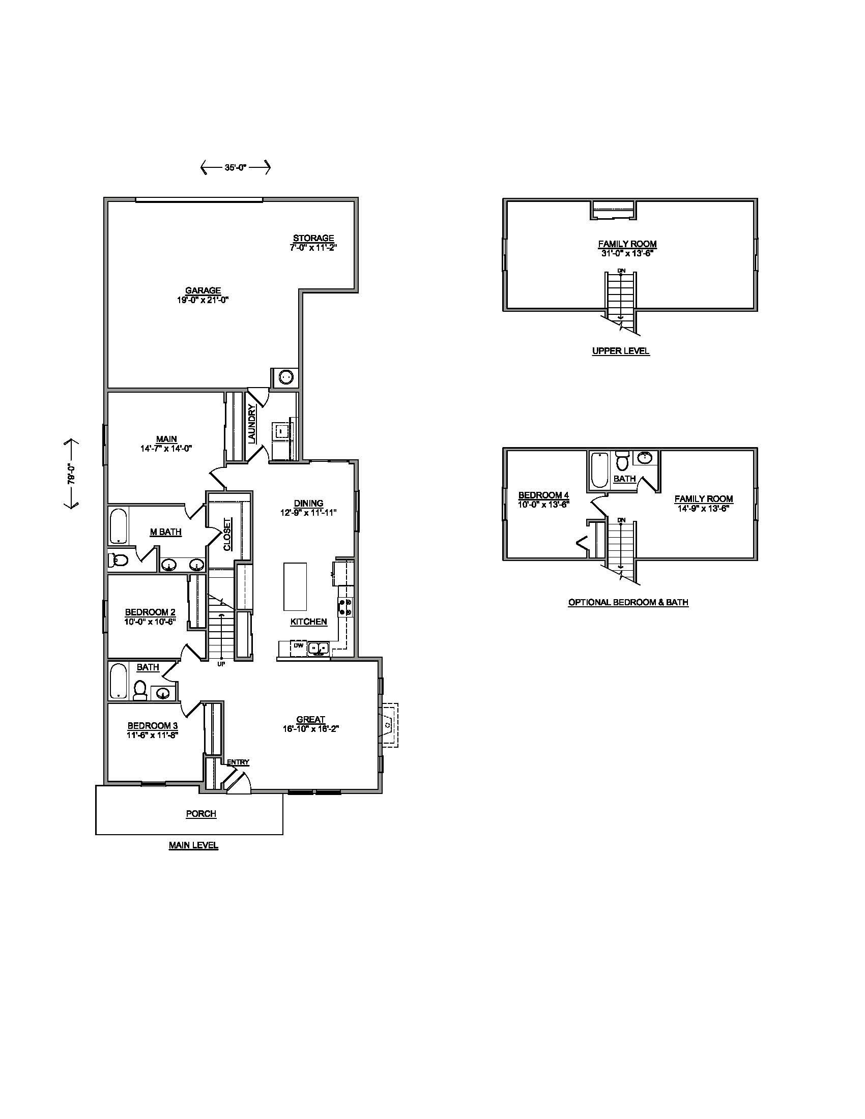 Targhee Floor Plan FC