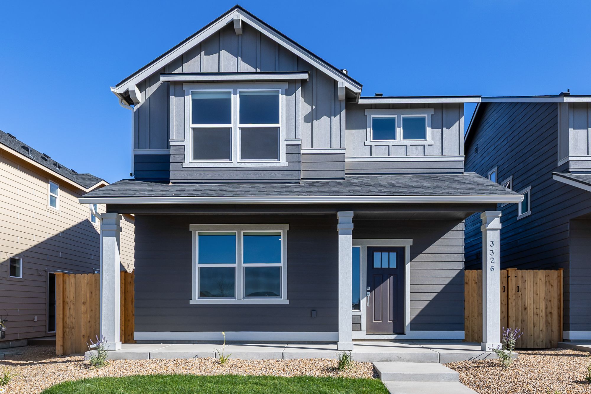 The Jordan Townhome - 121 West: Redmond, Oregon - Hayden Homes, Inc.