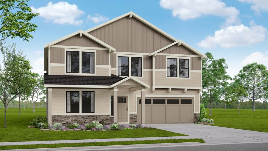 The Waterbrook floor plan