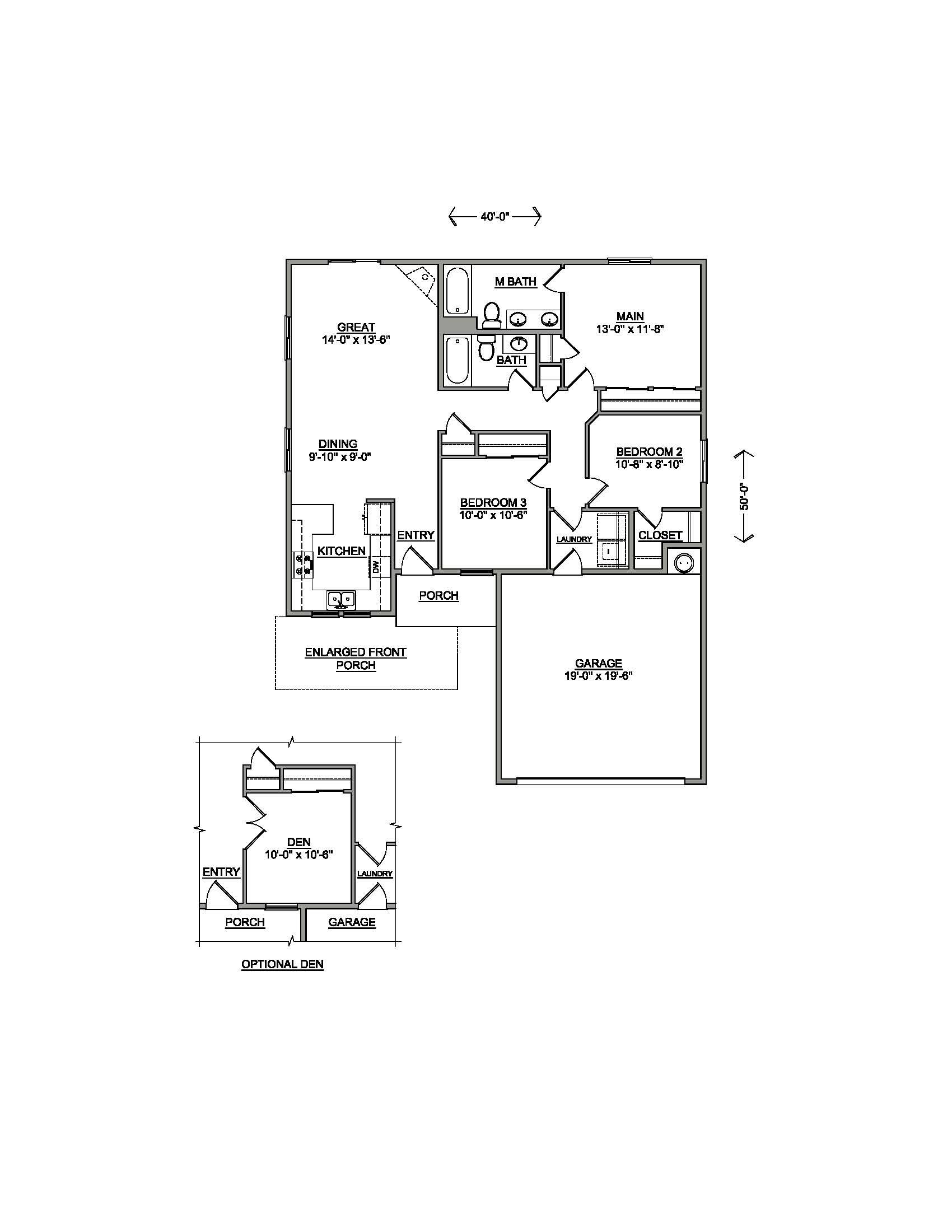 Clearwater Floor Plan