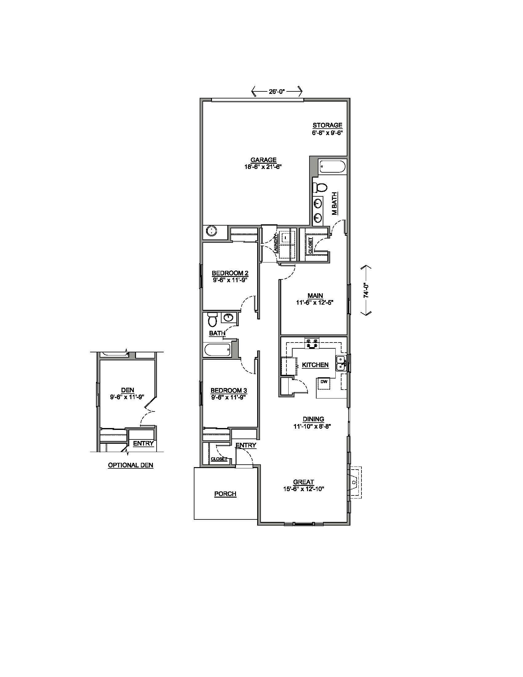 Durham Floor Plan FC