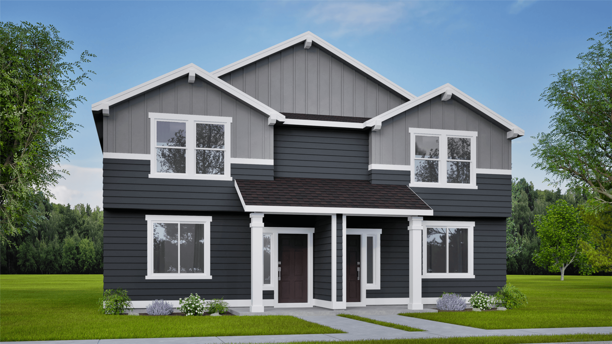 The Harbor Townhome - 121 West: Redmond, Oregon - Hayden Homes, Inc.